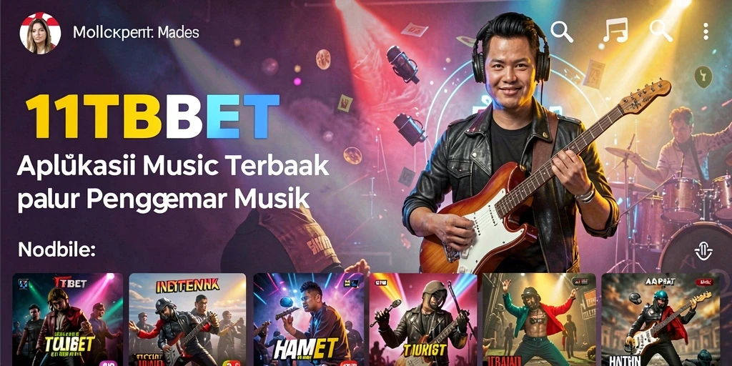 Tampilan gameplay aplikasi 11TBET menampilkan pengalaman mendengarkan musik yang menyenangkan.