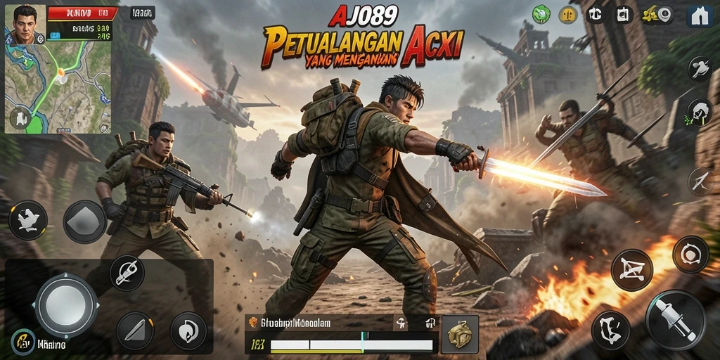 Gameplay seru dan grafis memukau AJO89 dalam aksi.