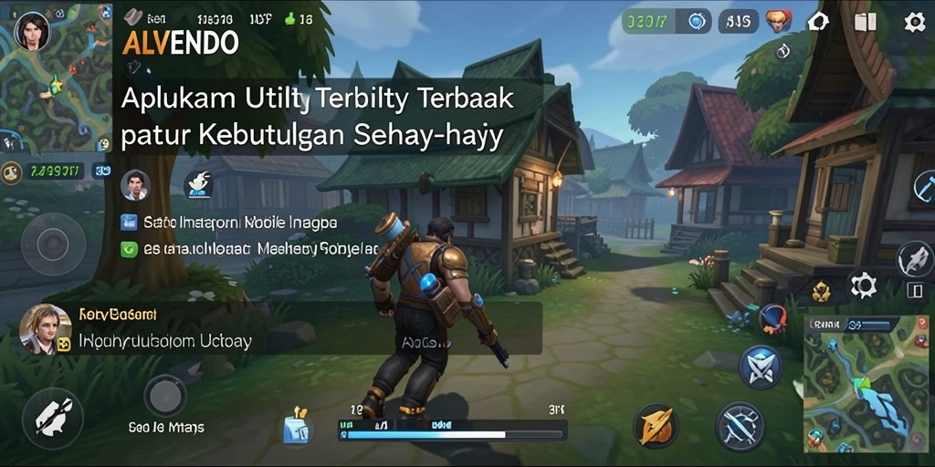 Tampilan antarmuka ALVENDO yang ramah pengguna dan fungsional.