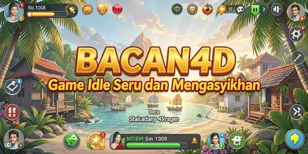 Tampilan menarik dari gameplay BACAN4D yang seru.