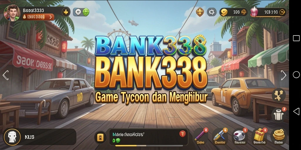 Screenshot gameplay menampilkan keseruan mengelola bisnis Tycoon.