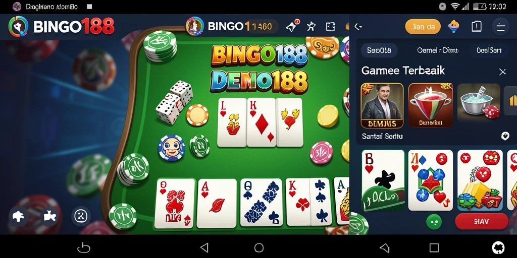 Gameplay seru BINGO188 dengan tampilan grafis menarik.