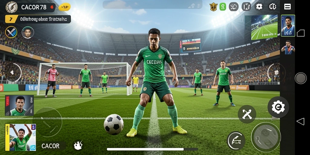 Tangkapan layar menunjukkan gameplay seru dalam <strong>CACOR78</strong> yang dapat dinikmati pemain.