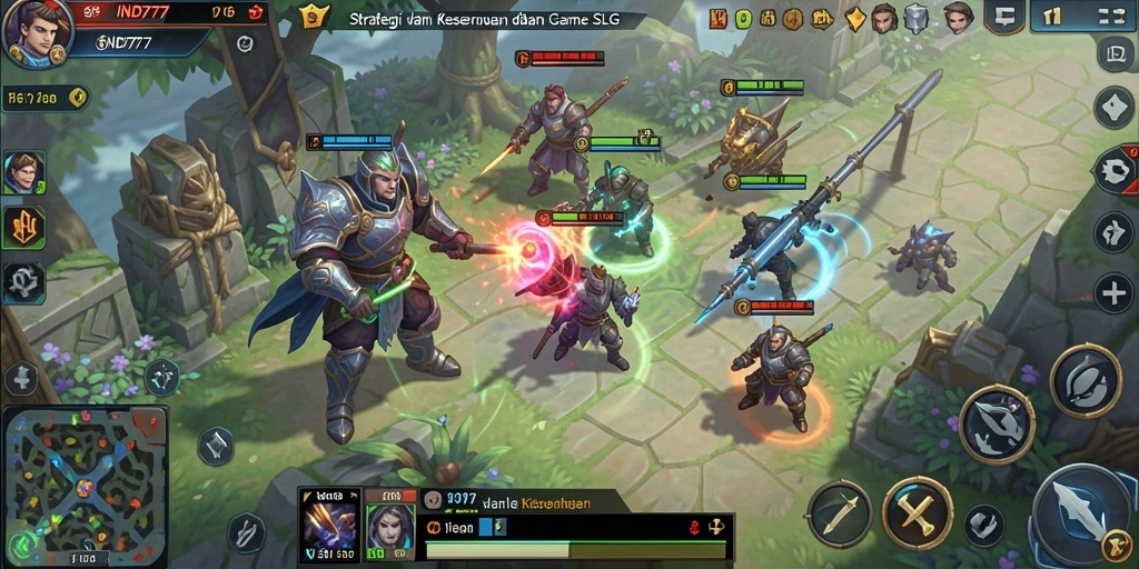 Tampilan gameplay IND777 yang seru dan strategi mendebarkan.