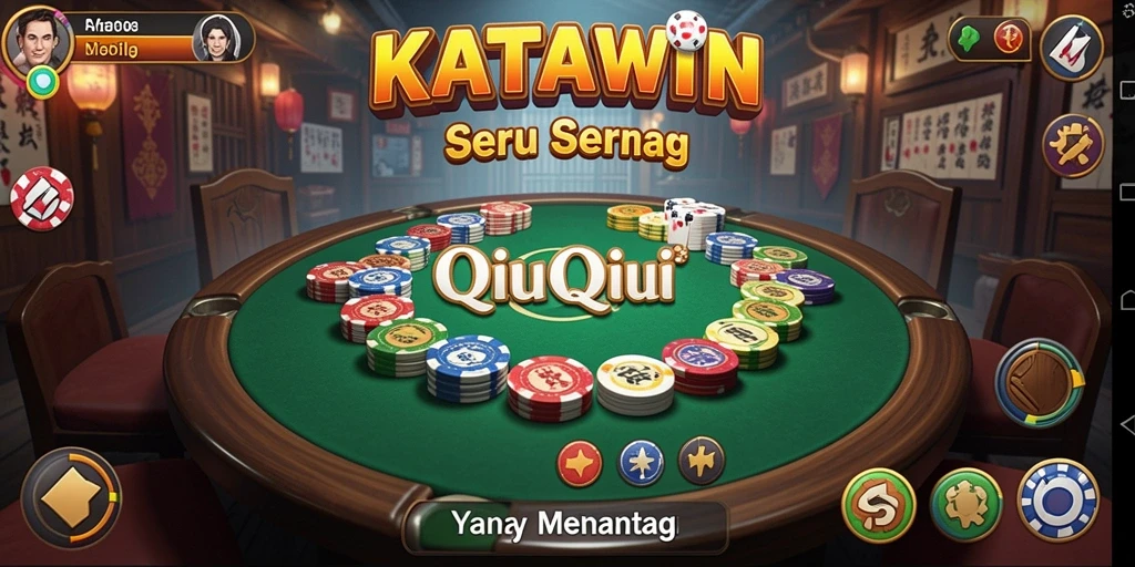 Tampilan menarik dari gameplay KATAWIN yang seru dan kompetitif.