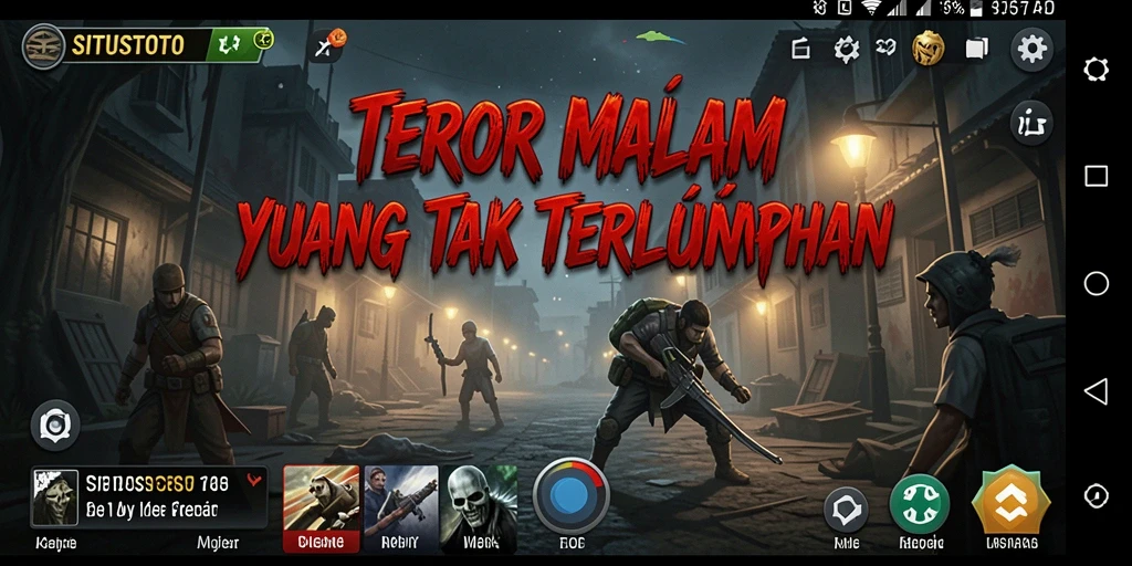 Tampilan gameplay SITUSTOTO yang menakutkan dan menegangkan.