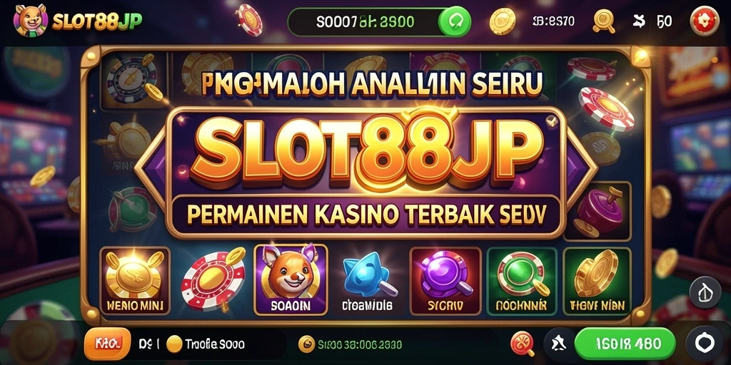 Tampilan gameplay menarik dari SLOT88JP dengan fitur slot yang seru.